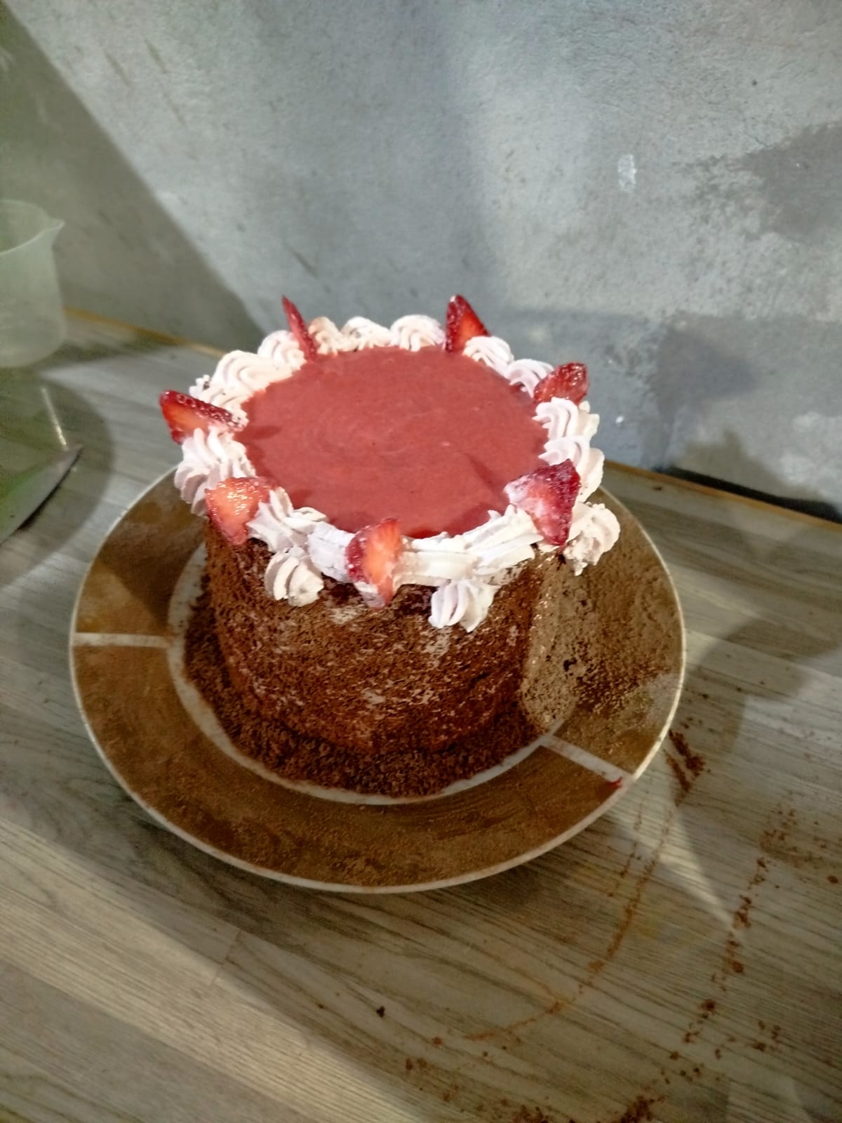Torta Jardín Botánico de Fresas